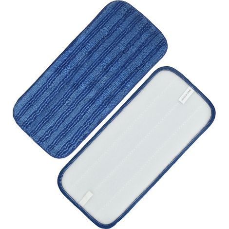 Swiffer WetJet 30 cm Mikrofaser-Wischmopp-Pad, für Nass- und Trockennutzung, blauer Ersatz (5 Stück)