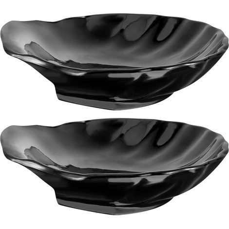 Soap Dishes for Bathroom Shell Shape 2 Pieces Elegant Design