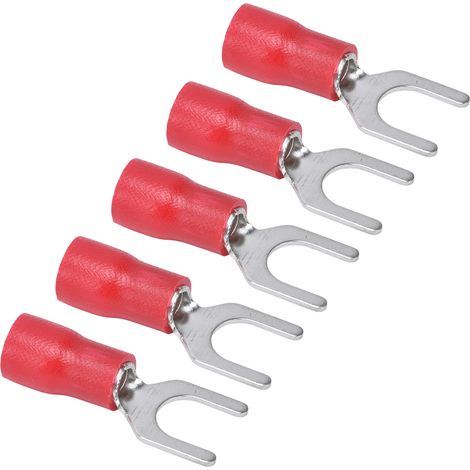 50-teiliges isoliertes Flachsteckverbinder-Set (14-12 AWG) für SV3.5-6-Geräte, rot (1/5)