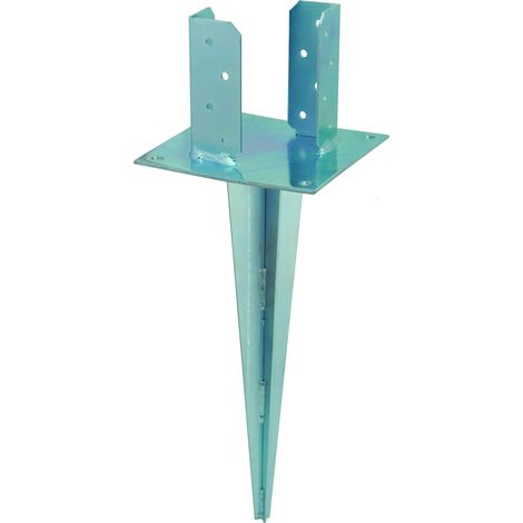 SUPPORTO PER TRAVI DA PIANTARE Quadrato mm. 120x120