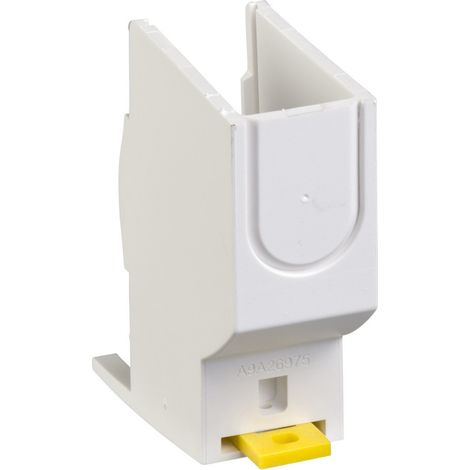 Acti9, cache-bornes plombables 1P, 18 mm, lot de 2, pour iC60 et iID - A9A26975 (1/3)