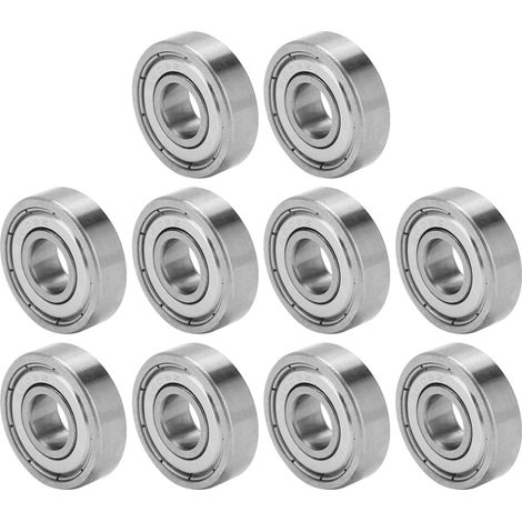 10 Roulements à Billes Miniatures S609Z, Haute Vitesse et Silencieux pour Outils de Précision