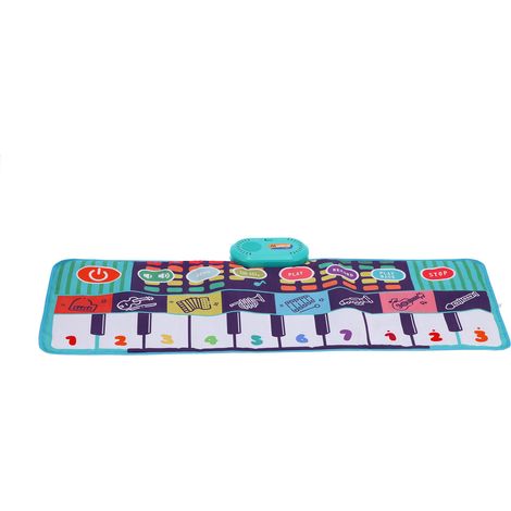 Tapis musical pour enfants, piano, clavier de danse, couverture, jouet éducatif, cadeau d'anniversaire CP4971 (100 x 36 cm) (1/5)