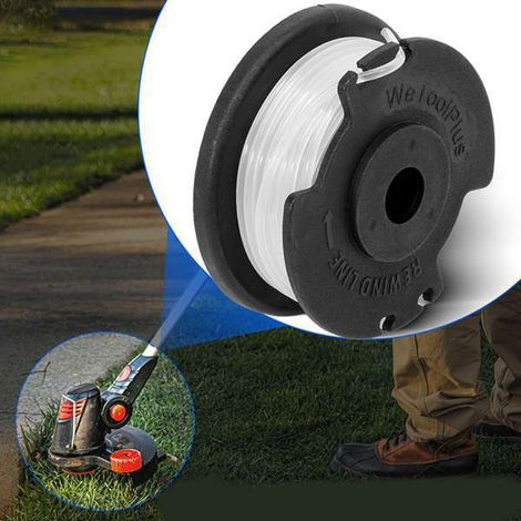 1 set of colors: as shown in the picture. Material: plastic + nylon. Lawn mower replacement spool. Lawn mower accessories H. (1/4)