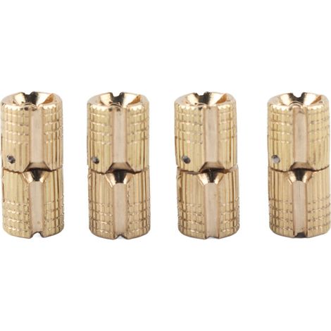 Charnière - Cuivre - 8 mm - Ouverture 180 ° - Pour Armoire Coffret Caché Baril - 4 Pièces (1/5)
