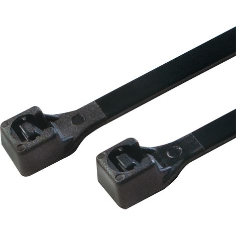 LogiLink KAB0003B presilla Brida tipo escalera Nylon Negro 100 pieza(s) (1/2)