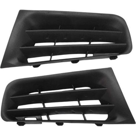 2 x Grilles de calandre noires droite et gauche 7701474478 pour Megane 2 Phase II (1/4)