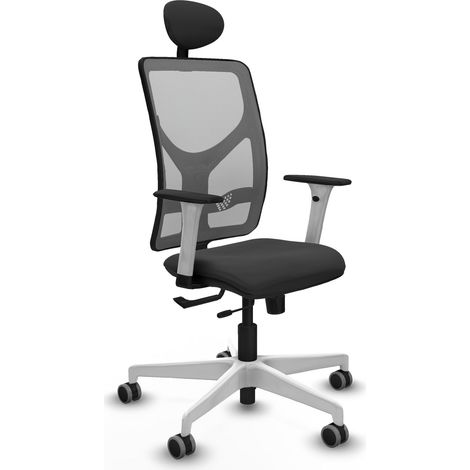 Sedia da ufficio piqueras y crespo Motilla bianco schiuma alta densità (1/2)