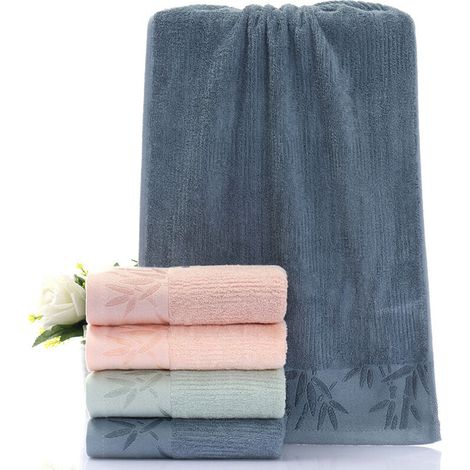 Lot de 4 serviettes Mao, 33 x 74 cm chacune, en fibre de bambou (1/4)