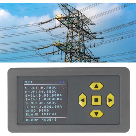 Hochpräzises digitales 3A 30VDC Voltmeter und Amperemeter mit Farbdisplay und RS485-Schnittstelle (1/5)