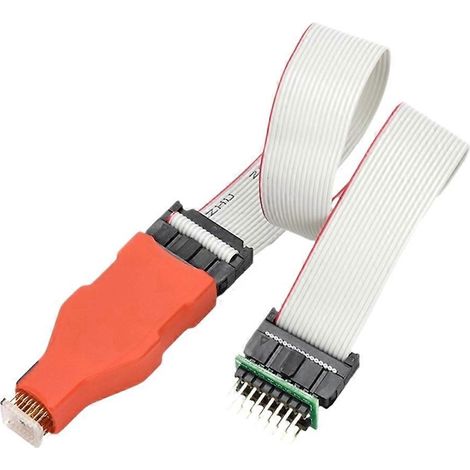 Sonde de programmation de puces avec câble flexible, conception détachable, câble de téléchargement, programmateur, microprocesseur, broche à ressort, SOP16-300 mil (1/5)