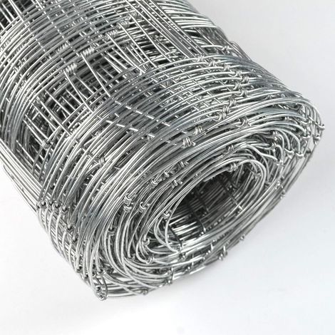 Grillage à nœuds , Galvanisé, Largeur de maille: 15 cm, 120 cm x 50 m (1/5)