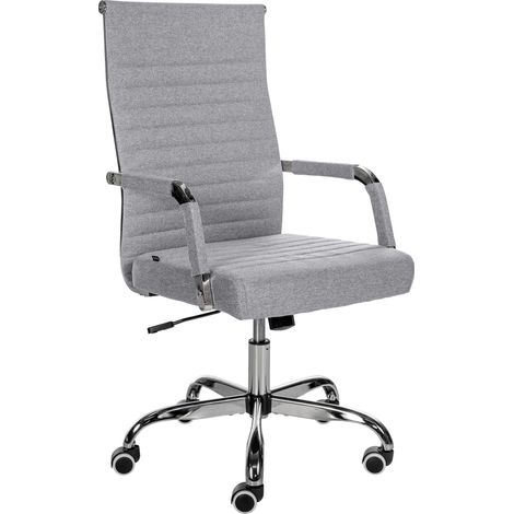 Bürostuhl Amadora grau Stoff (1/5)