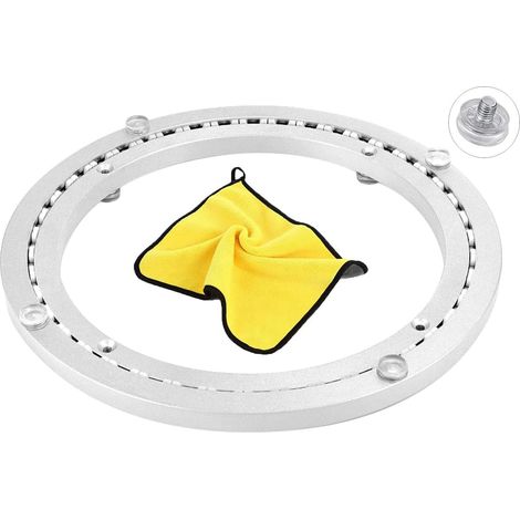 40cm Silent Turntable Smooth Table Top Aluminium Alloy (1/5)