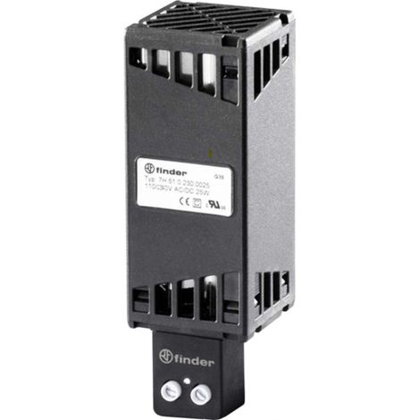 Finder 7H.51.0.230.0025 Heizgerät 110 - 230 V 25 W (L x B x H) 125 x 41 x 41 mm  1 St.