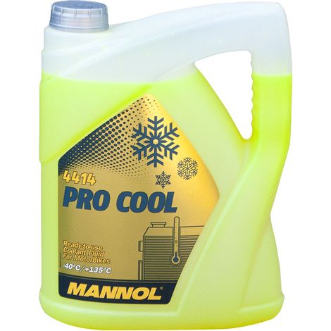 MANNOL PRO COOL FLUID PER RAFFREDDATORE 5L QUALITÀ TEDESCA Quad Auto Scooter Cross (1/2)