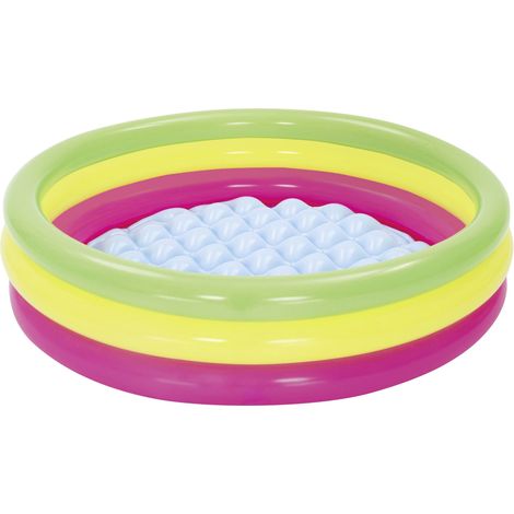 Bestway Planschbecken Swim Squad Ø 102 x 25 cm Quick-Up-Pool (1/2)