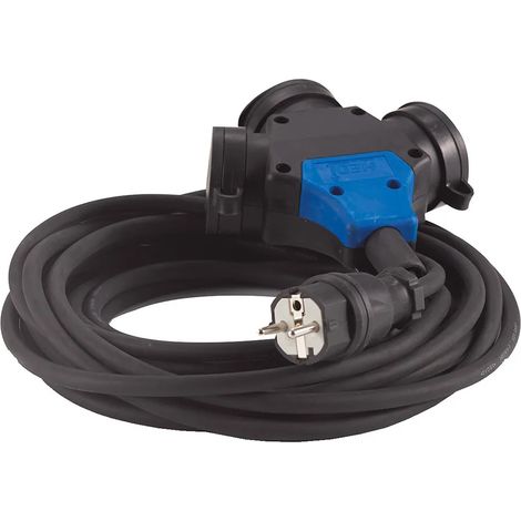 Rallonge électrique hedi h07rn-f 3g2.5 25 m ip44 extérieur