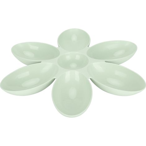 1 Bol Chat 6 Grilles Pétales Matériau PC Alimentaire Design Arrondi Pour Nourriture et Eau (1/5)