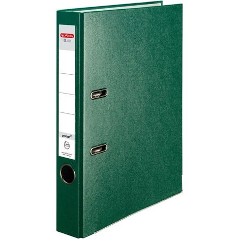 A4-Ordner, 5 cm, PP grün, Q-Datei