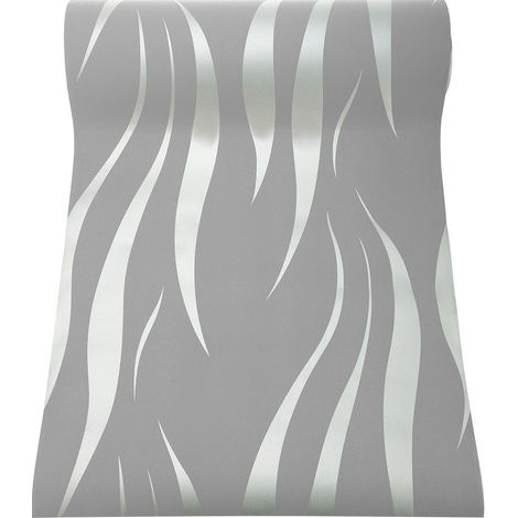 Papier peint 3D en relief, tissu intissé moderne et minimaliste, idéal pour les chambres et les salons - 0,53 x 9,5 mètres (1/5)