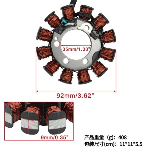 Die Statorspule ist geeignet für MSX125 2013-2015 C125 2019-2021 31120-K26-901 (1/4)