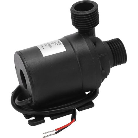 Pompe à eau submersible sans balais 24V DC, débit 800L/H, 9500tr/min, étanche IP68, pour bassin, aquarium et réservoir à poissons (1/5)