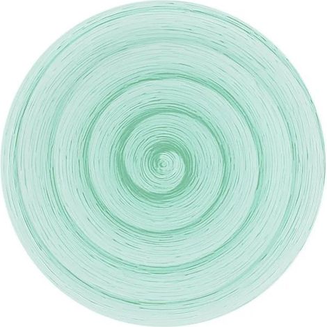 Plato de postre cerámica pintada a mano Ø20,5 cm color agua
