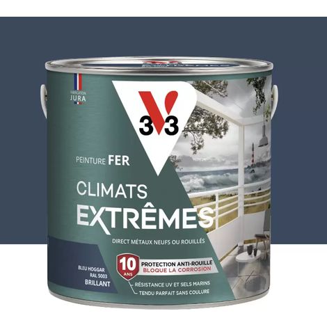 Peinture Fer V33 Climats Extrêmes Brillant Bleu Hoggar 2 L