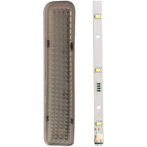 Bande lumineuse LED pour réfrigérateur avec couvercle E349766 MDDZ-162A DC12V 0,6W pour pièce de rechange de réfrigérateur Hisense Ronsheng( ) (1/5)