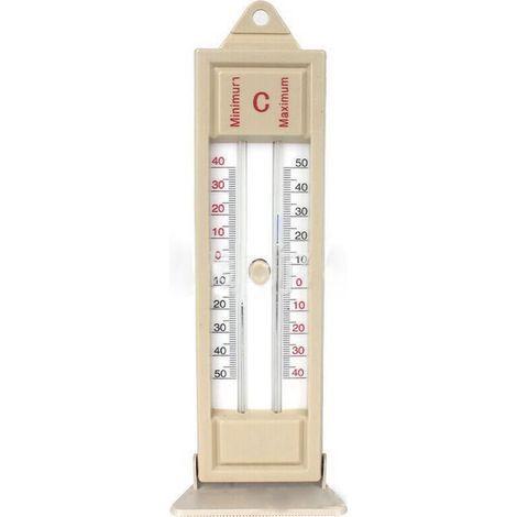 Thermomètre Extérieur - Max Min Numérique - Pour Jardin Serre Intérieur Extérieur - 24 x 8 cm - 1 Pièce (1/5)