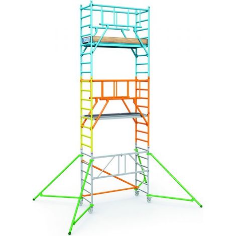 Zarges 2m Aufstockpaket S-PLUS (blaues Paket)