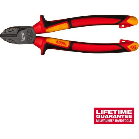 Alicate de corte diagonal VDE 180mm MILWAUKEE Ref.4932464568 (1/2)