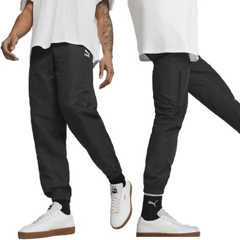 Pantalones cargo Puma FD Classics negros [539698 01] talla (1/5)