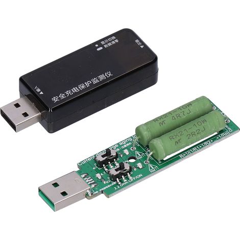 Testeur de puissance USB, multimètre de tension et de courant à fiche aveugle pour tests 3,6–32,5 V (1/5)