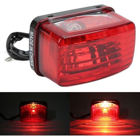 LED-Rückleuchten mit 5KM-8472C-10-00- und 5KM-84710-01-00-Glühbirnen (passend für Grizzly-Modelle ab 2002) (1/5)