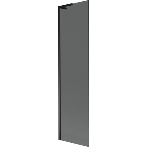 Mexen Next L mampara de baño de 1 hoja 50 x 150 cm, grafito, negro - 895-050-000-03-40-70 (1/5)
