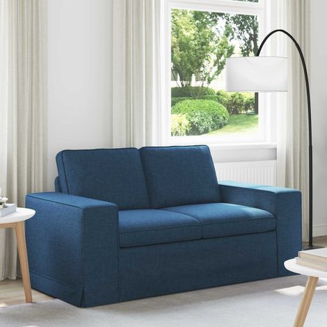 Sofa Blau 162 x 80 x 82 cm Stoff