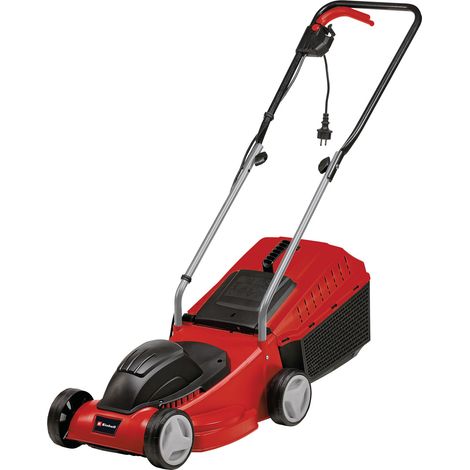 Einhell Tondeuse à gazon électrique GC-EM 1032 (1000 W, largeur de coupe 32 cm, Bac de Ramassage 30 L)