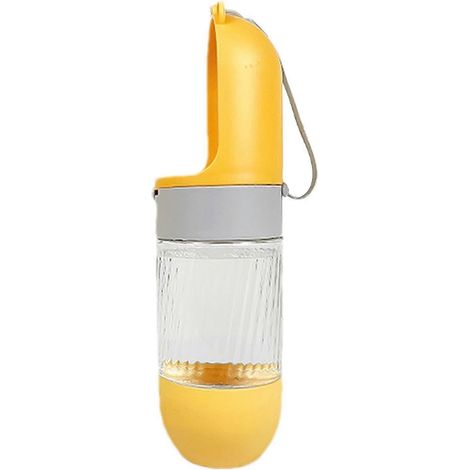 Bouteille d'eau pour chiens, gamelle d'eau portable pour chiots avec récipient pour nourriture, distributeur pour chiens et chats, usage quotidien portable.-AquaForge (1/4)