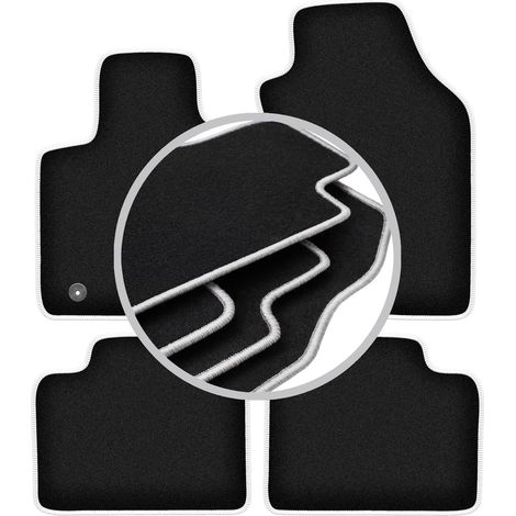 Tappetini auto CARLUX-SILVER per: Lancia Ypsilon III hatchback (2011-) (1/5)