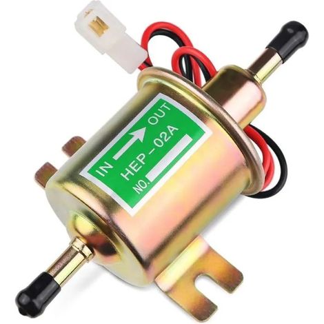 12V 1,2A Pompe Carburant Electrique Essence Pétrole Solide Voiture Bateau HEP02A (1/5)