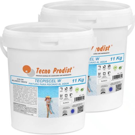 Tecno Prodist Tecpiscel W - Pintura Acrílica de Alta Calidad para Piscinas