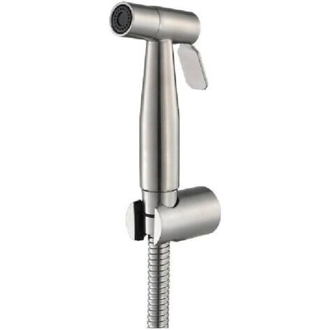 Pulvérisateur de bidet portatif – Tuyau télescopique flexible 150 cm – Installation facile en 10 min – Matériau ABS et laiton