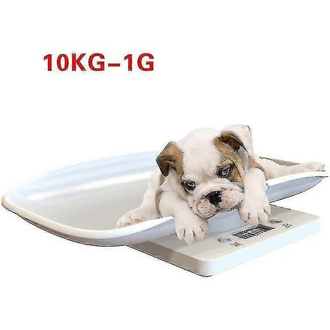 Balance numérique pour animaux de compagnie de 10 kg - Mesure de la croissance des bébés animaux (1/5)