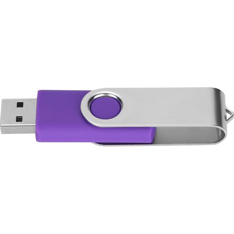 Candy-lila USB-Stick, drehbar, tragbar, 1 GB, für PC und Tablet. (1/5)