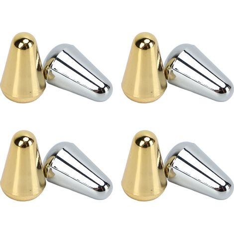 20 Boutons de Commande pour Guitare Électrique en Plastique avec Fente - Lot de Pièces de Rechange (1/5)