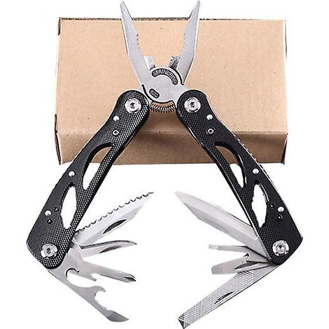 1 Pince Multifonction, [25 En 1+fournir Un Sac Portatif] Pince Multi-outils, 25 Fonctionsl, Multitools En Acier Inoxydabl, Outil De Poche Multifon (1/4)