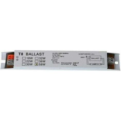 T8 220-240V AC 2x58W Ballast électronique à Large Tension Ballasts de Lampe Fluorescente Ballasts électroniques (1/4)