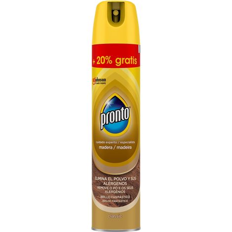 Pronto Nettoyant Bois Classique Nettoie, Protège Et Fait Briller Le Bois. - Pronto